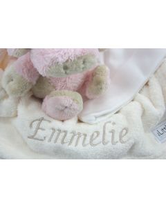 Floppy Farm Pig vingerpop op tray 