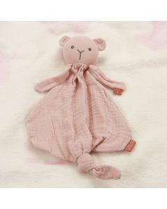 BamBam Organic Pink Bear Tuttle  met naam, gratis verzending