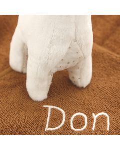 Bambam sustainable Giraffe Cuddle op badcape