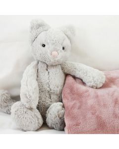 Bashful Kitty van JellyCat op babydeken