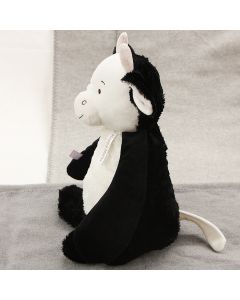 Cow Como op katoenen babydeken