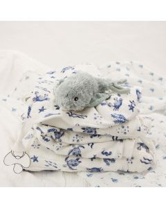 Dolphin Dopper op speendoekje 