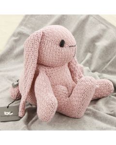 Luxe Konijn knuffel van Baby's Only op katoenen babydeken