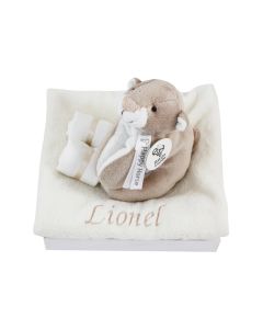 Lion Loulou rattle op tray