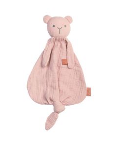 BamBam Organic Pink Bear Tuttle  met naam, gratis verzending