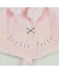 Pink Rabbit Richie tuttle met naam - geen verzendkosten