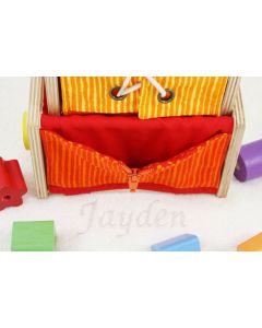  IM Toys Stapeltoren op monddoekje met naam