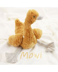 Babydeken met Twine Duck knuffel