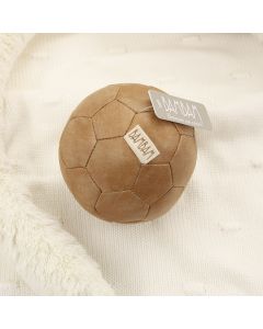 Vintage voetbal met White Hanging Monkey op knots babydeken