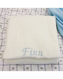 Zachte babydeken XL met naam